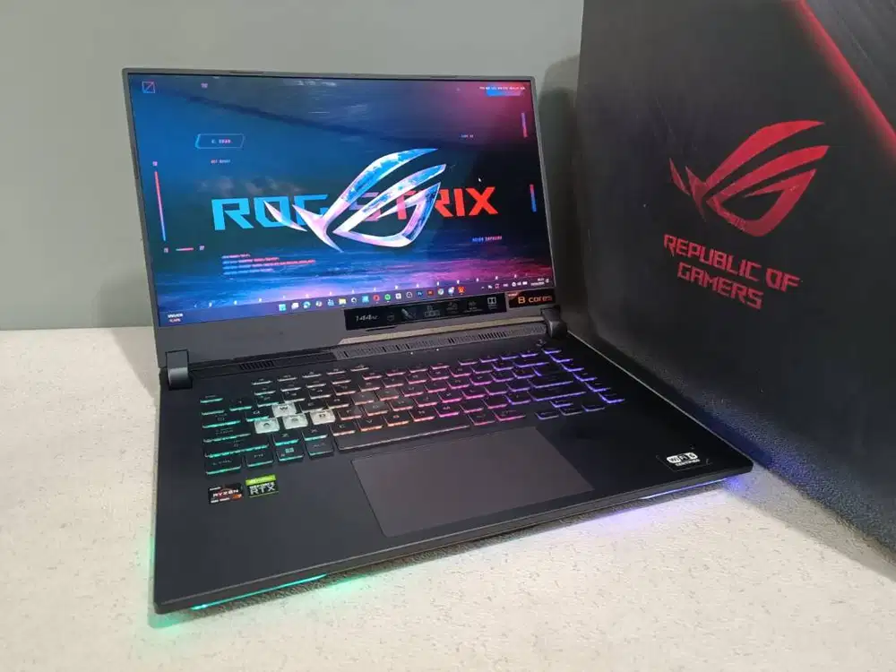 ASUS ROG STRIX G513IM — Ryzen 7 4800H | RTX 3060 6GB | RAM 16GB | SSD