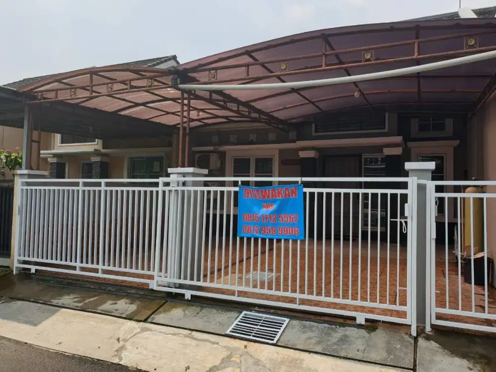 Disewakan rumah banjar wijaya cipondoh dkt poris royal modernland toll