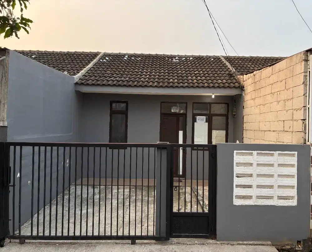Dijual cepat rumah siap huni di perumahan cikande serang baru renovasi