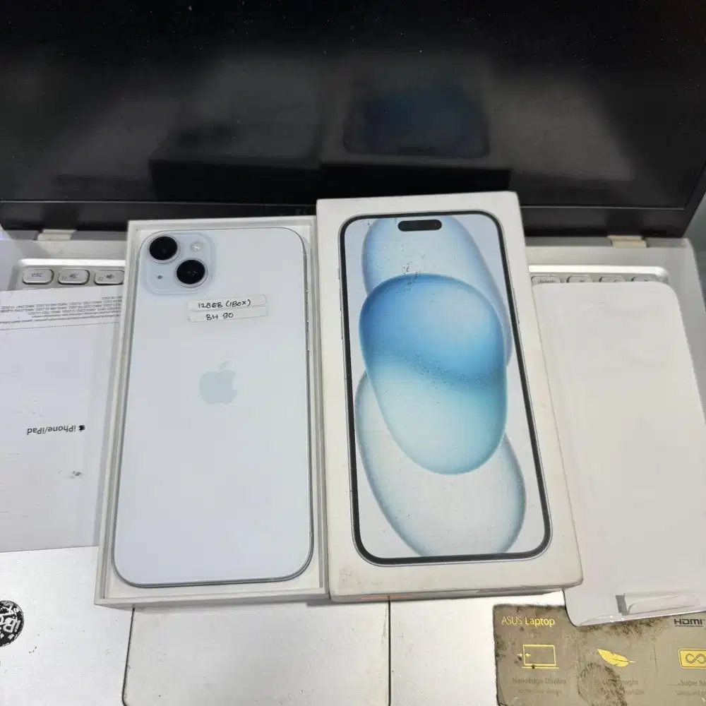 iphone 15 plus 128gb resmi ibox body mulus bh tinggi asli bukan suntik