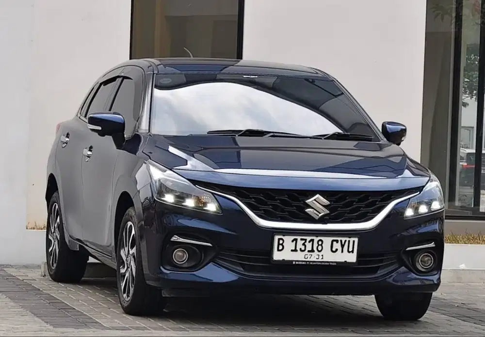 TDP 35jt !! Suzuki Baleno 1.5 Hatchback AT 2024 Biru Unit Istimewa