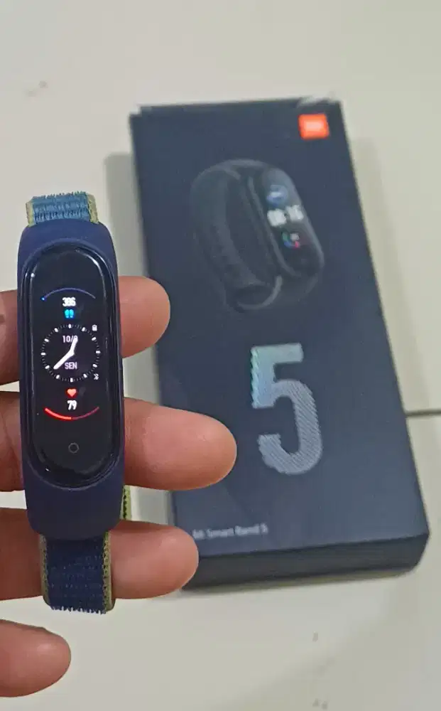 Jam tangan Mi Fit Smart Band 5 kondisi lengkap