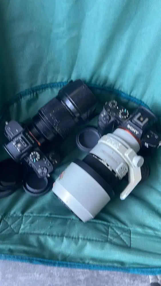Sony a7s marx 2 dua biji sama lensa bonus