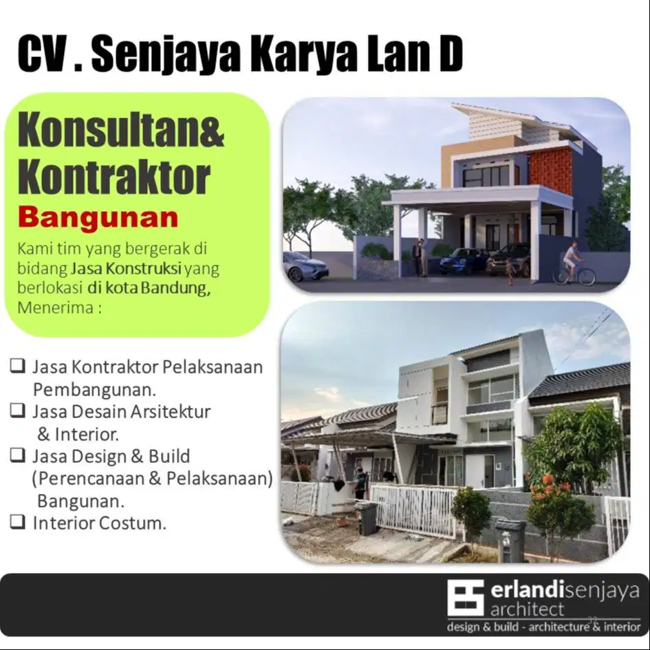 Jasa Kontraktor/ Arsitek & Interior/ Renovasi/ Tukang/ Kitchen Set