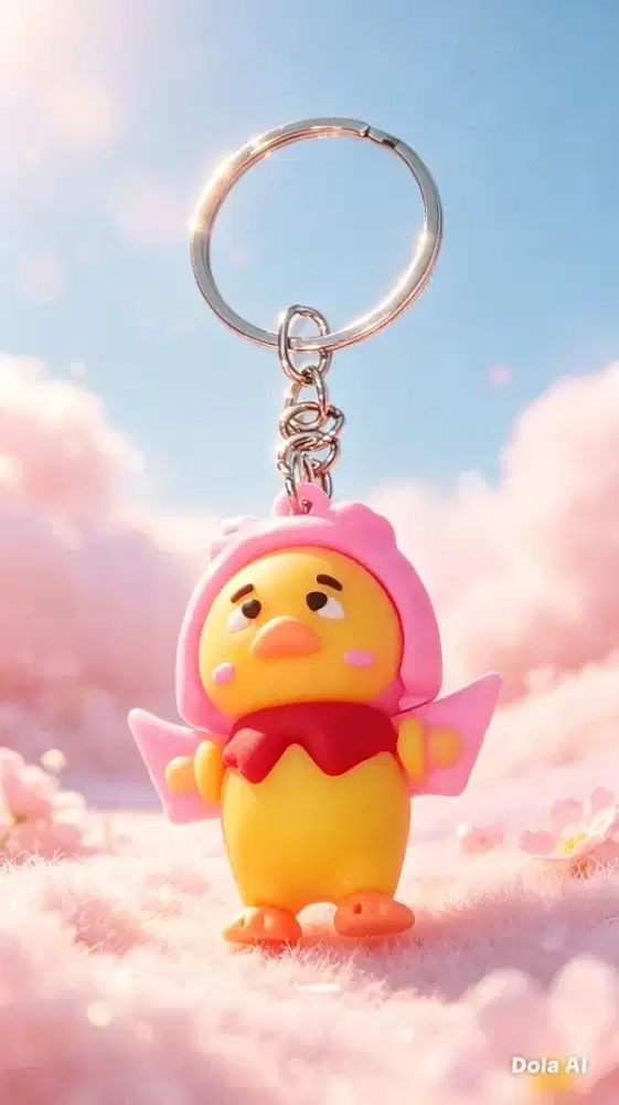 Gantungan Kunci Upset Duck (Baru tanpa box)