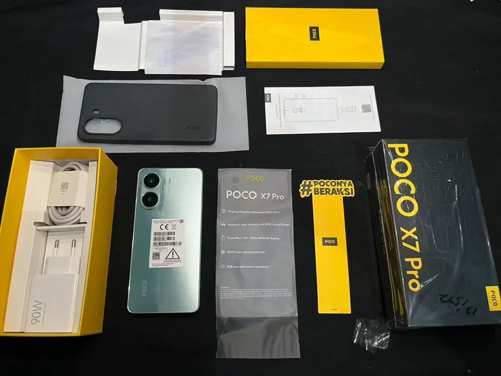 POCO X7 PRO 12/512 99% MULUS PEMAKAIAN SINGKAT BH 100%