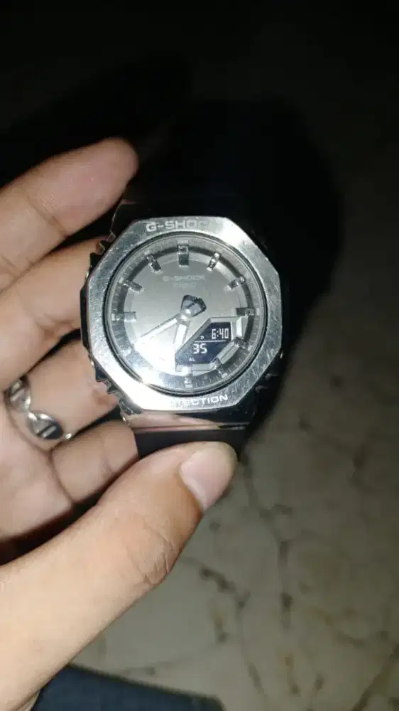 Jual, jam tangan Casio-G Shock GM-S2100 (CasiOak Metal)