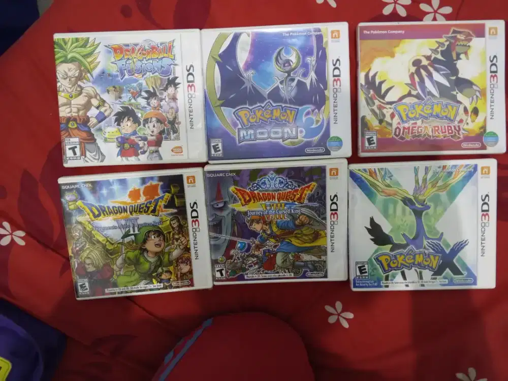 Game nintendo 3ds, ps4, ps vita
