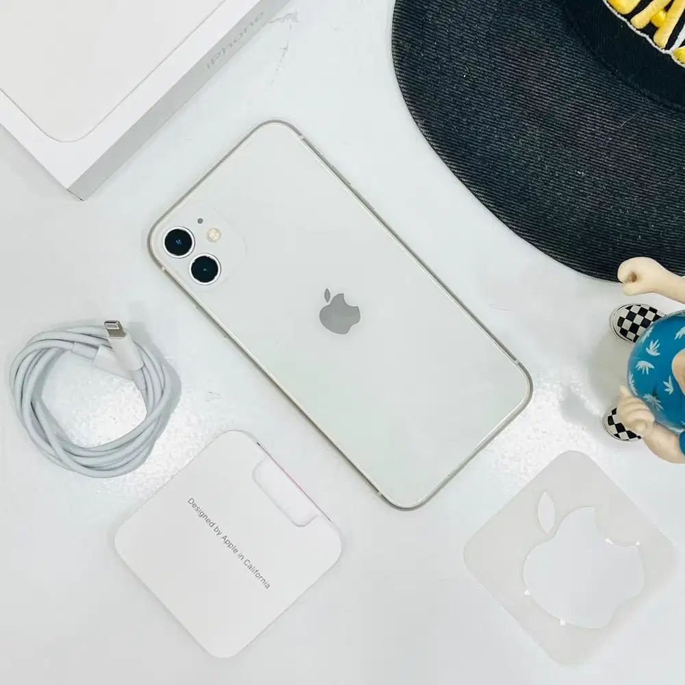 iPhone 11 128 gb white ex resmi