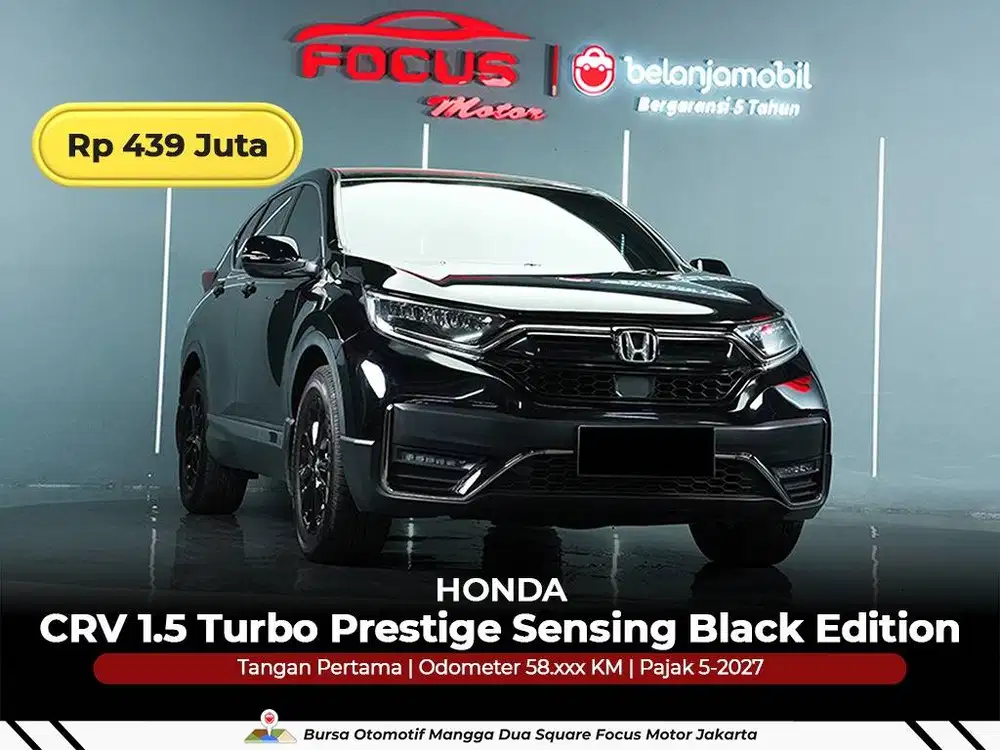 [ BLACK EDITION ] Honda CRV CR-V CR V Turbo Prestige Sensing 2023/2024