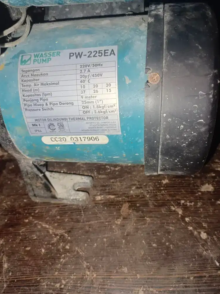 Wasser pump. 220v/50HZ