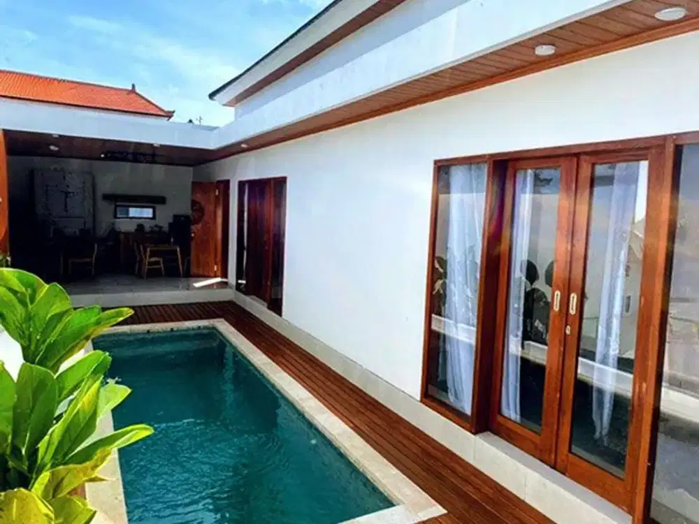 [Amr-050.Rsa] For Yearly Rent Modern 2Br Private Pool Villa In Pererenan - Canggu, Bali