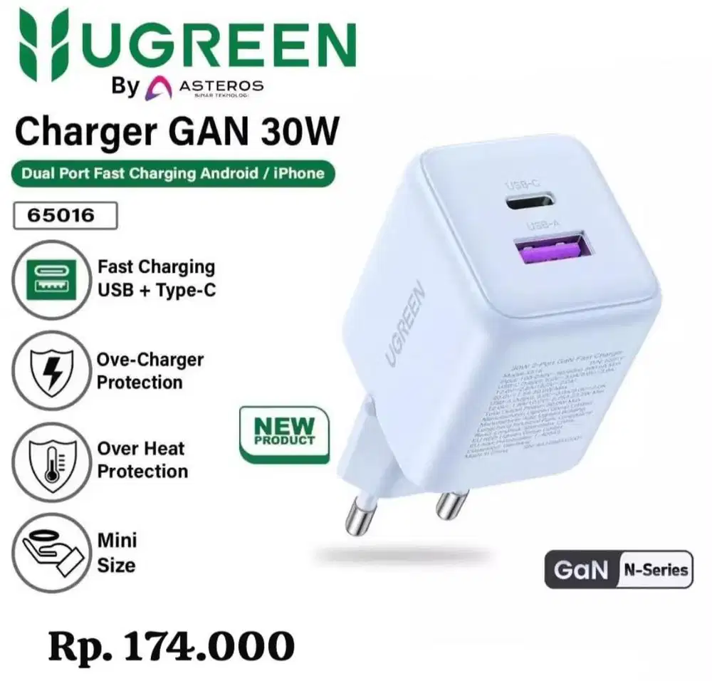 UGREEN CHARGER 30W