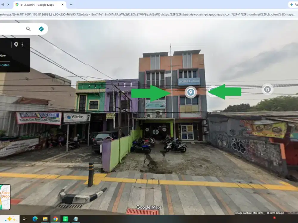 DISEWAKAN RUKO BAGUS MURAH 3.5 LANTAI DEKAT JL MARGONDA DEPOK (DUMET SCHOOL)