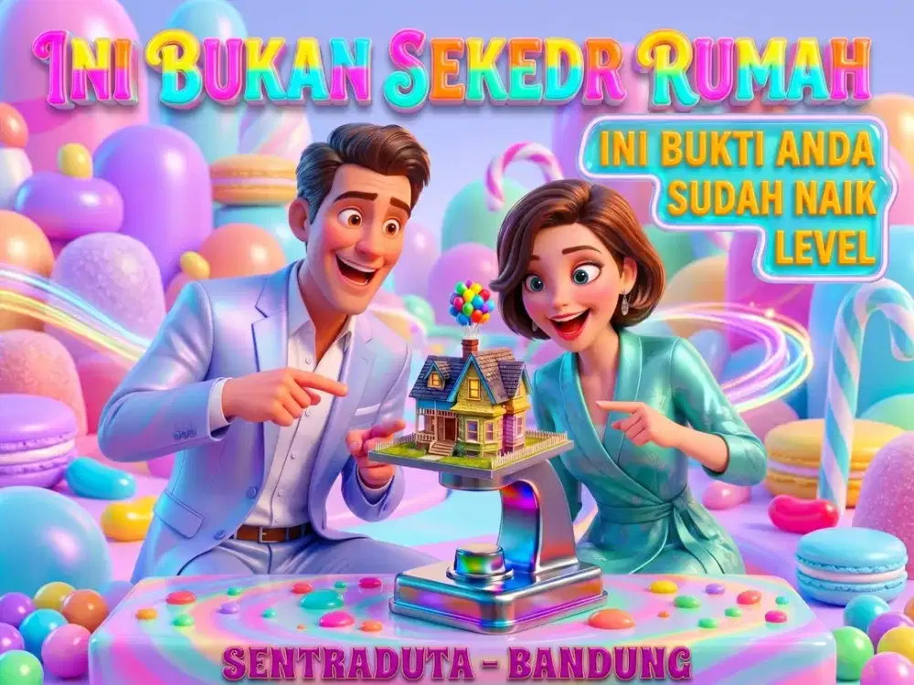 JUAL RUMAH DI SETRADUTA, PASTEUR, SARIJADI, BANDUNG KOTA.