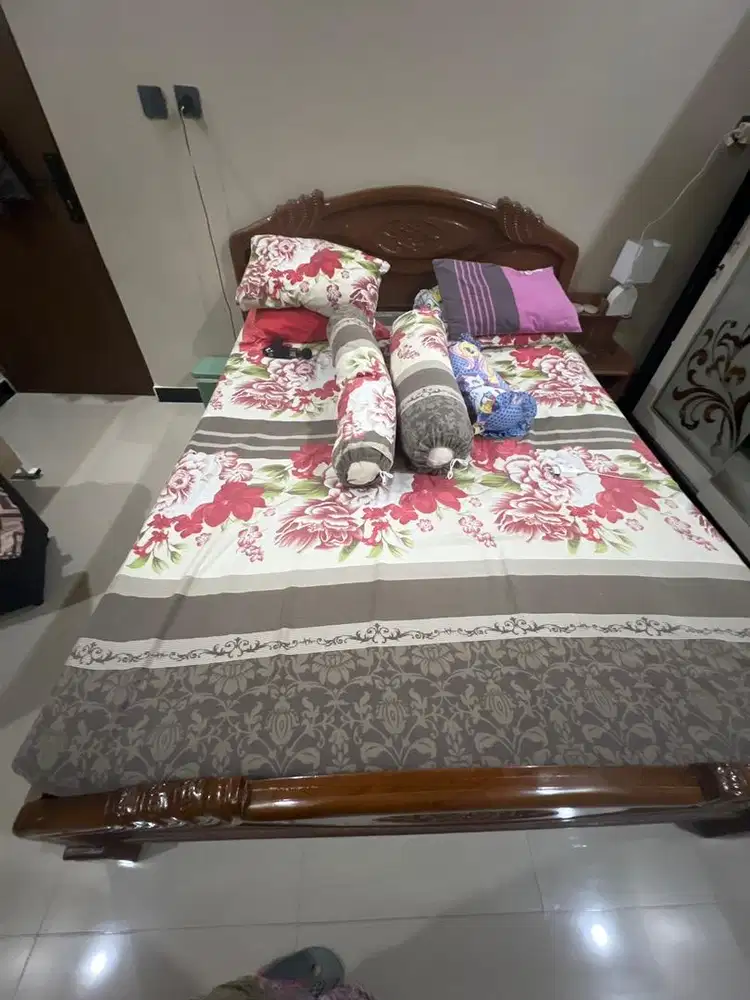 Jual divan jati dan kasur