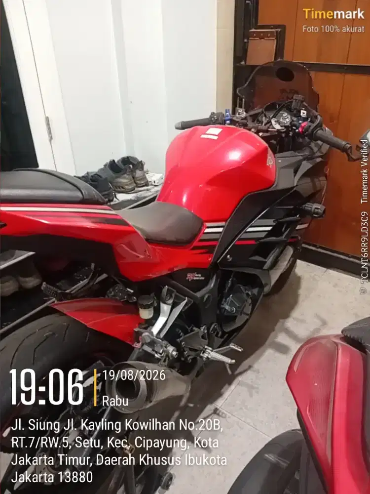 Dijual Cepat Kawasaki ninja 250 th 2017