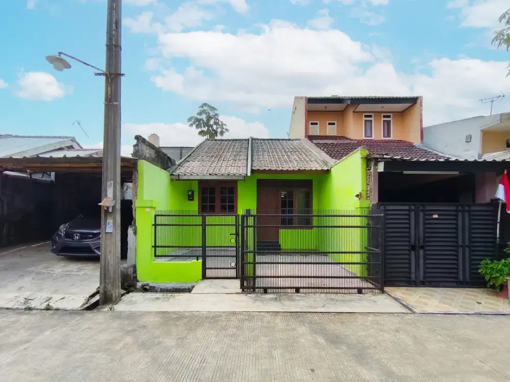 Rumah Strategis 15 Menit ke Stasiun Bojong Gede Hadap Timur J-53527