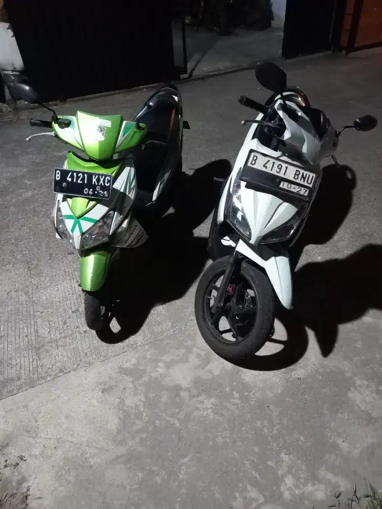 Vario ijo 12 + putih 17