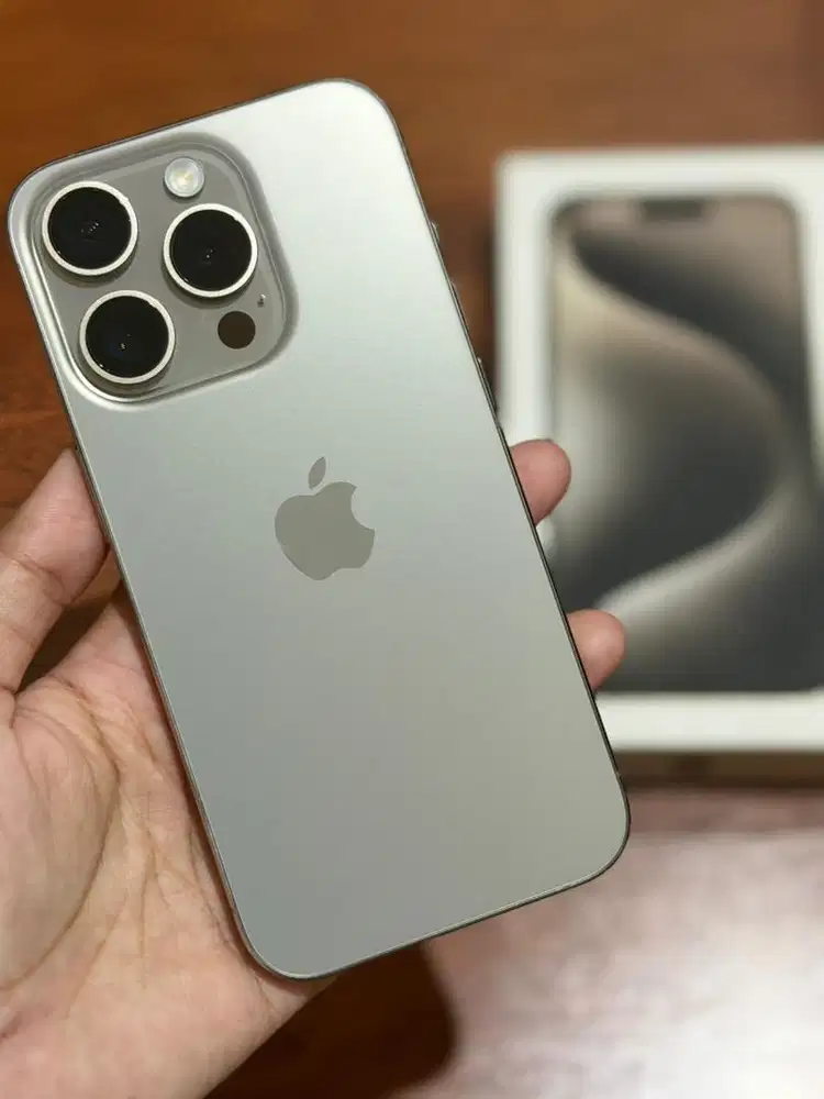 Iphone 15 pro 128 gb natural titanium ex ibox