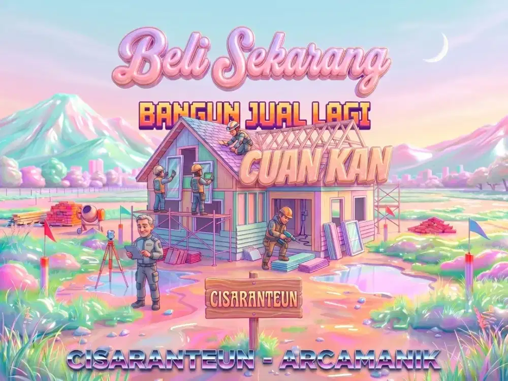 JUAL TANAH DI ARCAMANIK, CISARANTEN, ANTAPANI, BANDUNG KOTA.