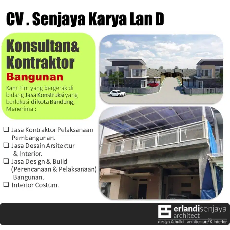 Jasa Arsitek & Interior/ Kontraktor/ Renovasi/ Tukang/ Kitchen set