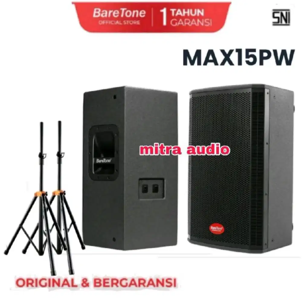 Speaker pasif 15 inch baretone max15pw 1000Watt