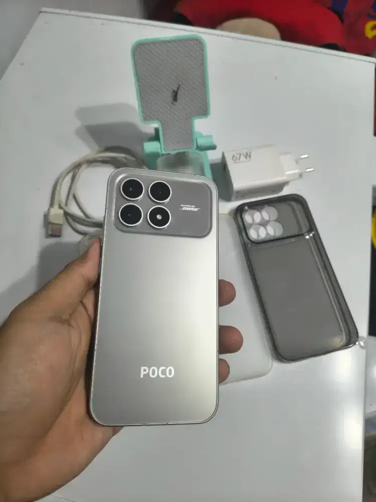 Poco F8 Pro 12/512gb Silver Like New, Nego Bensin