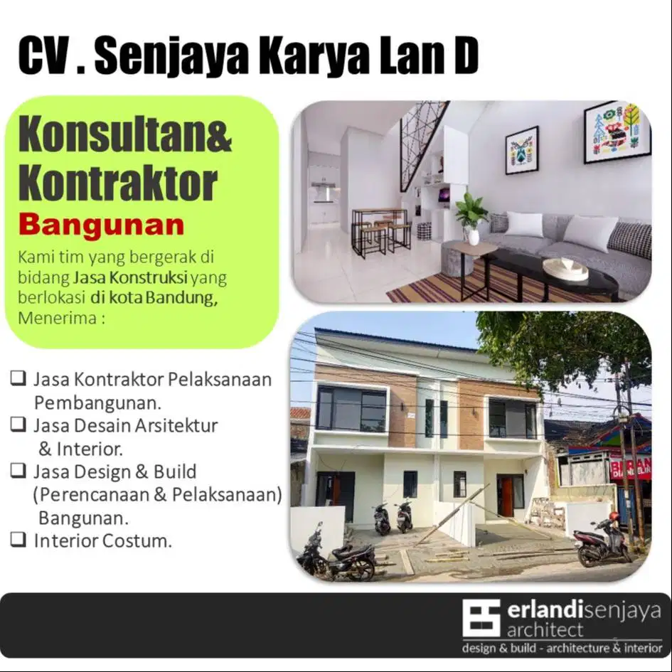 Jasa Kontraktor/ Arsitek & Interior/ Renovasi/ Tukang/ Kitchen Set