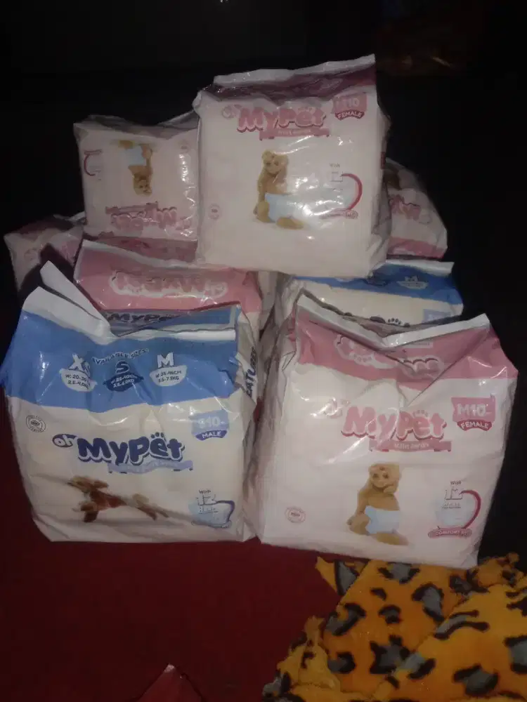 Jual pempes buat anjing size M/S/XS lokasi Cilebut central