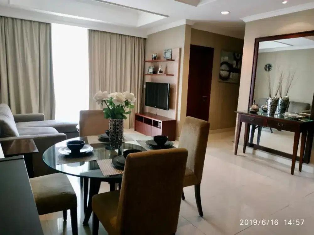 Disewakan Cepat Apartemen Denpasar Residence 2 br Luas 94m2 Siap Huni Jakarta Selatan
