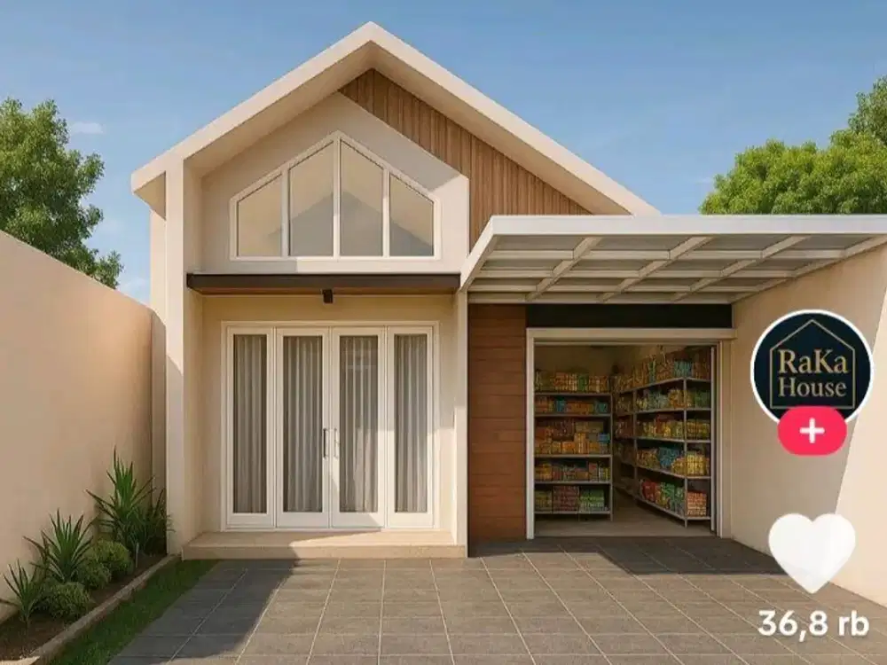 Rumah Tinggal Plus Toko Dekat Borma