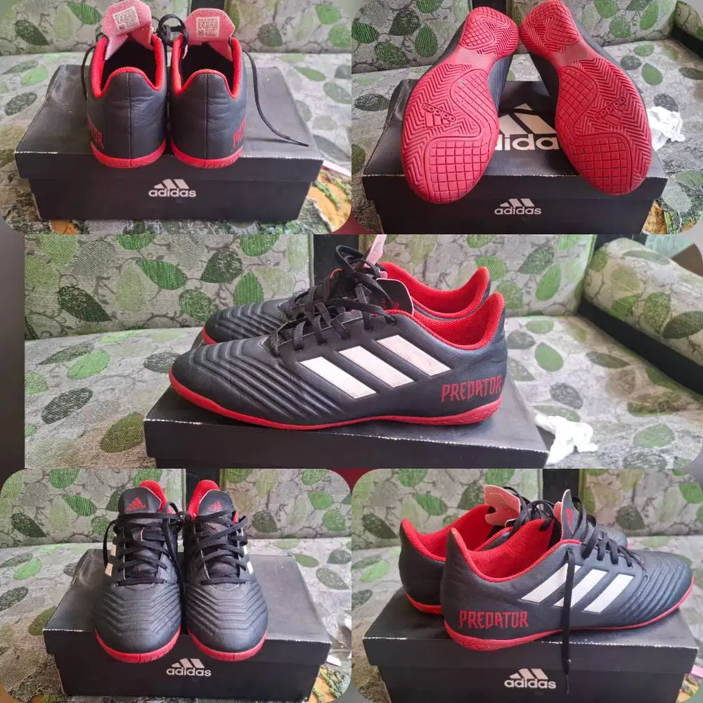 Jual sepatu futsal adidas predator masih tebal