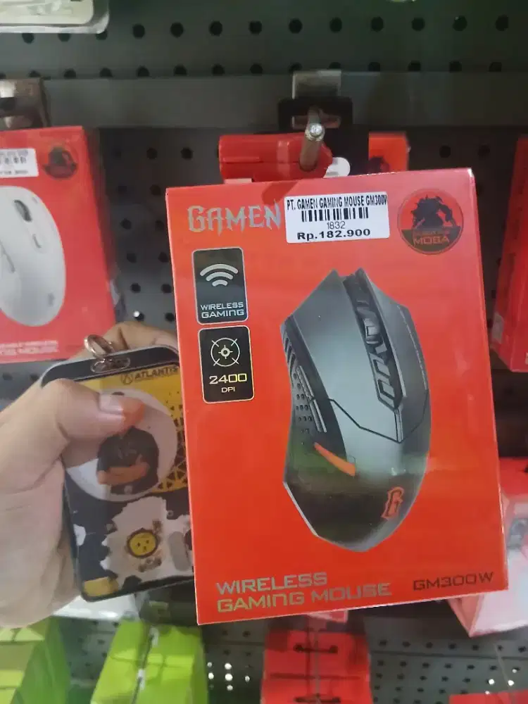 GAMEN GAMING MOUSE GM300W
ATLANTIS DAHSYAT