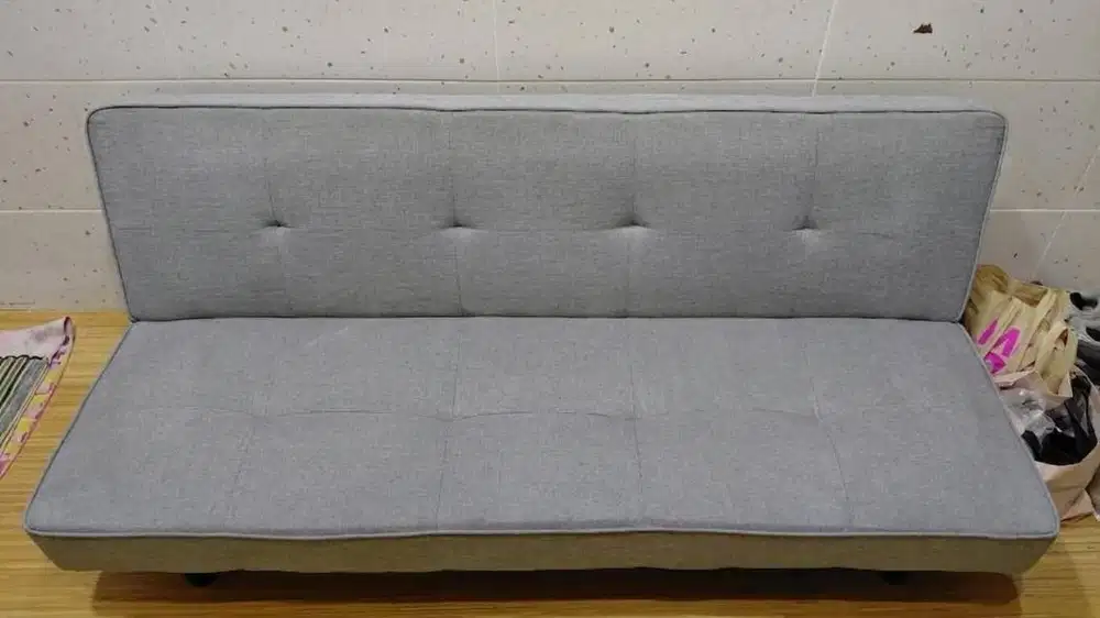 Sofa bed warna abu