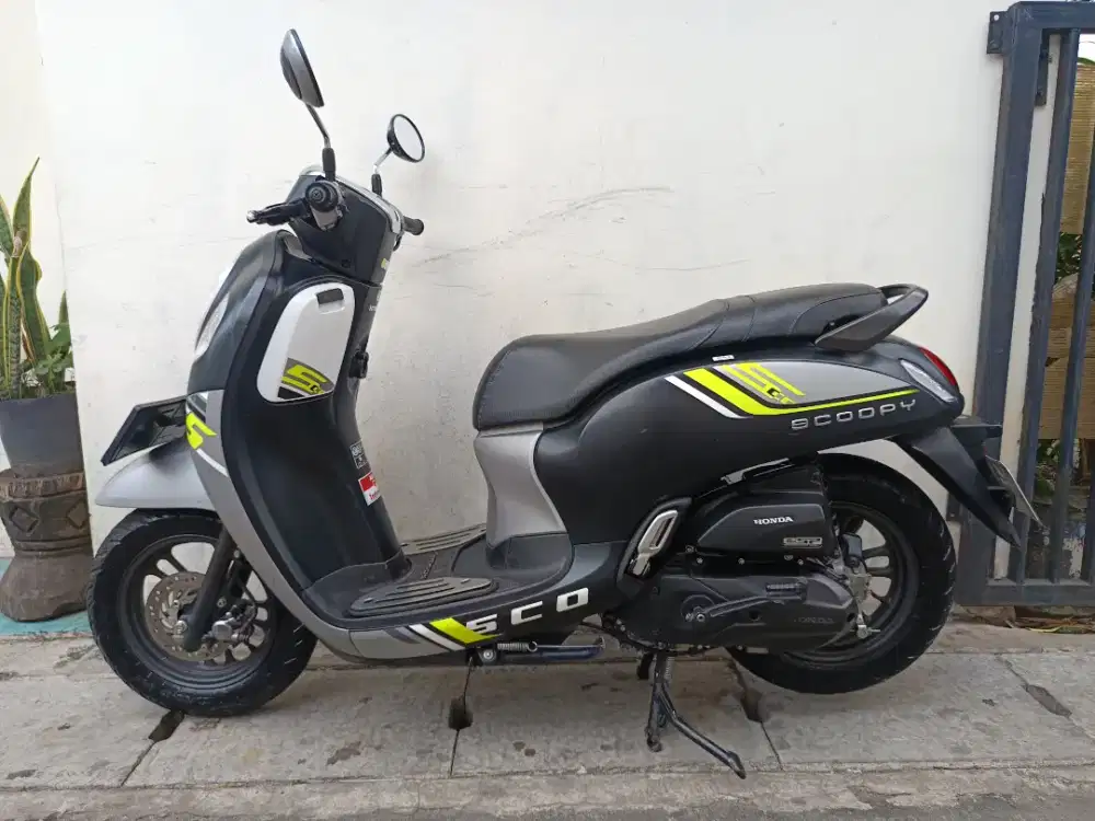 Scoopy new 2023 kunci mesin halus