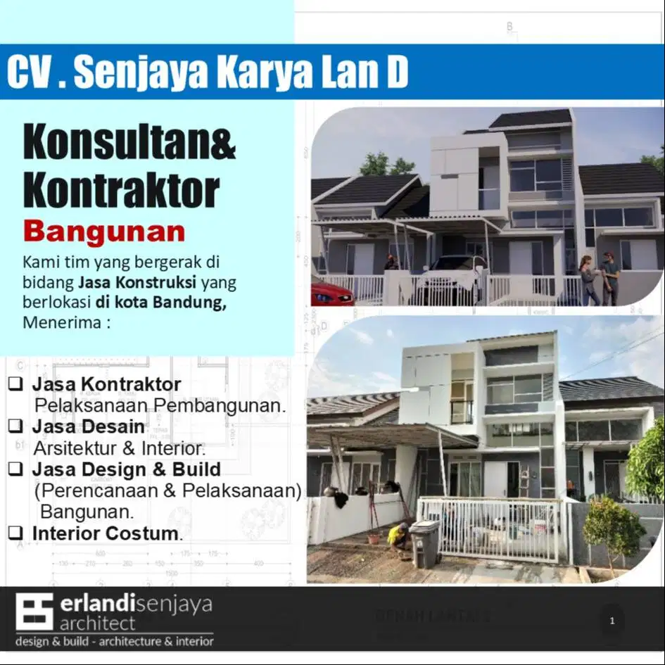 Jasa Arsitek & Interior/ Kontraktor/ Renovasi/ Tukang/ Kitchen set