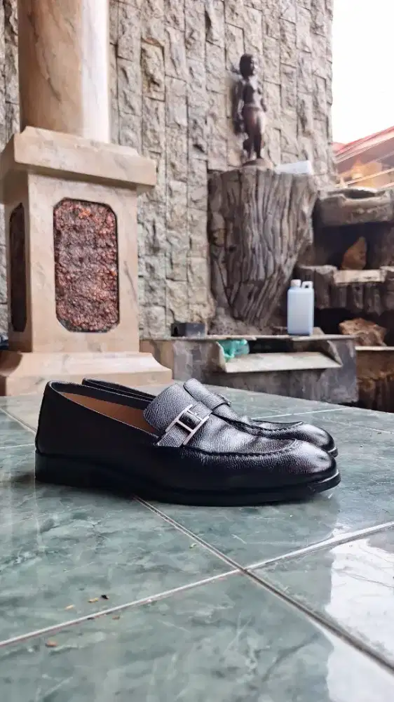 Hermes Penny Loafers