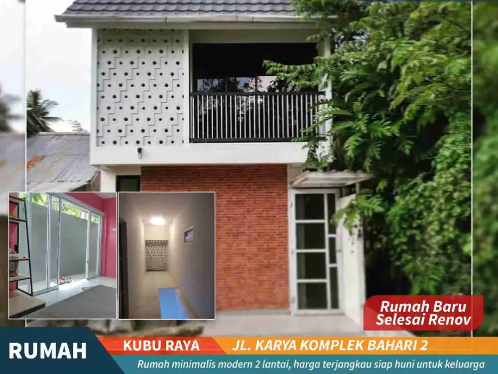 full renov rumah murah siap huni kubu raya pontianak