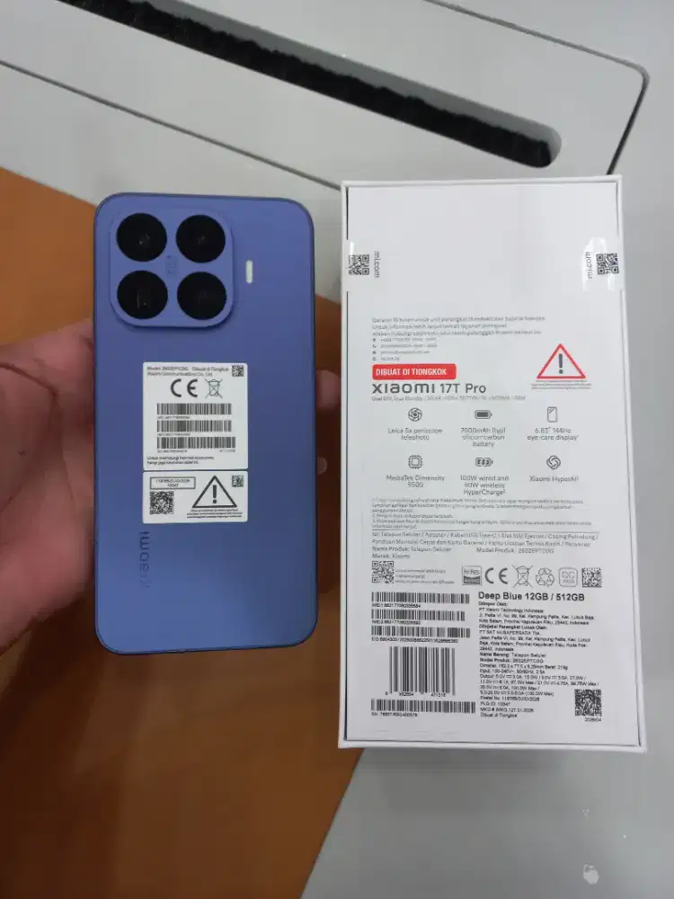 Xiaomi 17T pro 12/512 deep blue