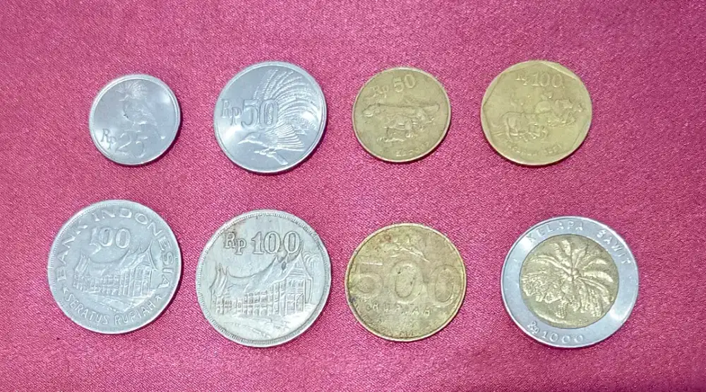 Uang Koin Kuno Indonesia