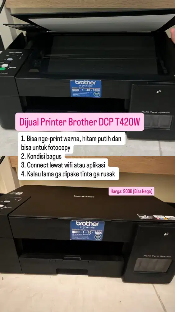 Printer Brother DCP T420