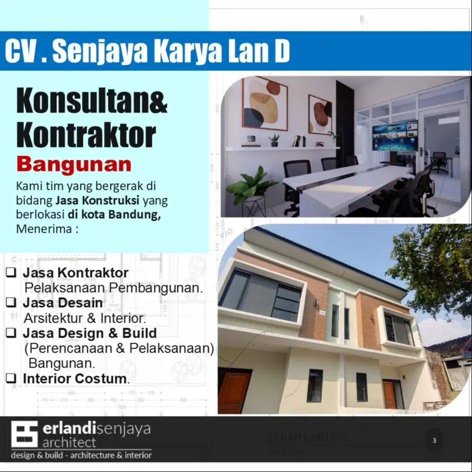 Jasa Arsitek & Interior/ Kontraktor/ Renovasi/ Tukang/ Kitchen set