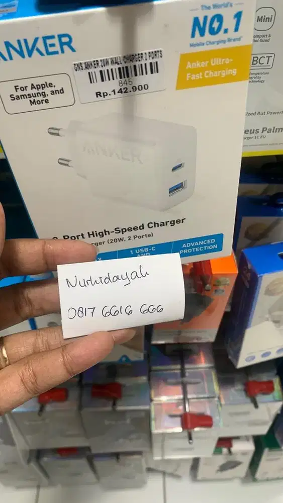 Charger Anker 20W 2 Port ATLANTIS DAHSYAT