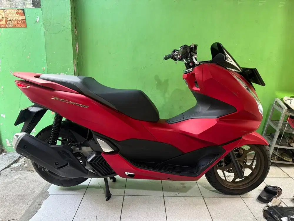 PCX 2023 ABS MERAH DOFF TYPE TERTINGGI JUAL CEPAT!!