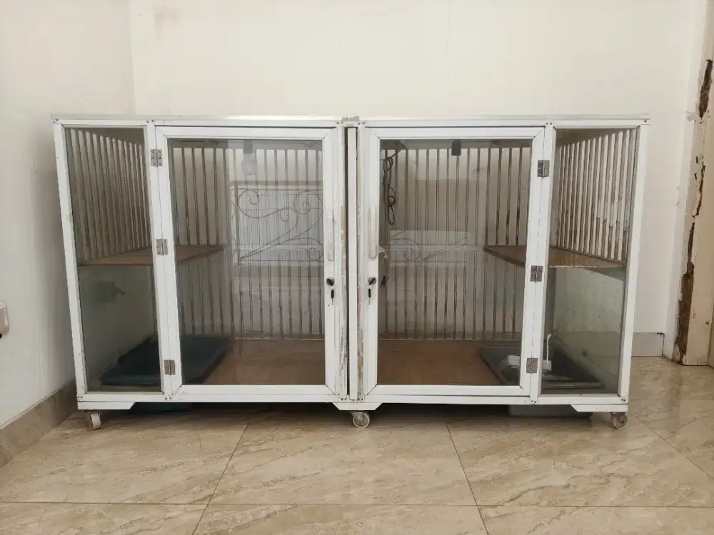 Kandang kucing aluminium besar
