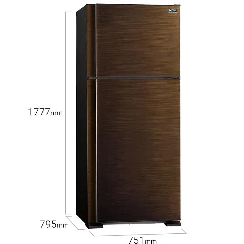 Kulkas mitsubishi inverter MR-F62EH-BRW-N kapasitas 560 liter mulus