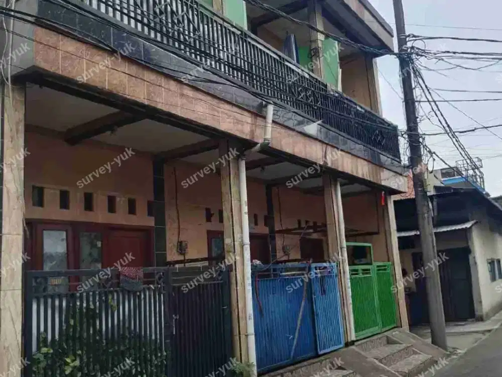 Kontrakan 3 Unit - 2 lantai Lt 90 m2 Strategis Graha Raya - Kunciran Mas - Pinang - Tangerang Kota