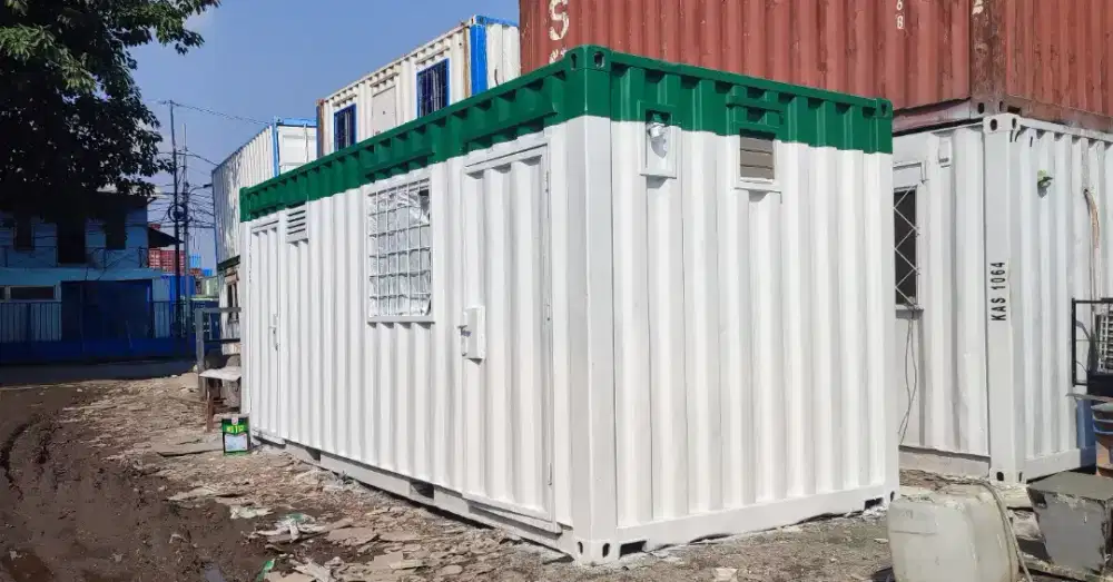 Jual Kontainer Office 20 Feet siap pakai
