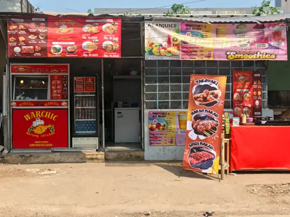 Dijual cepat etalase fried chiken